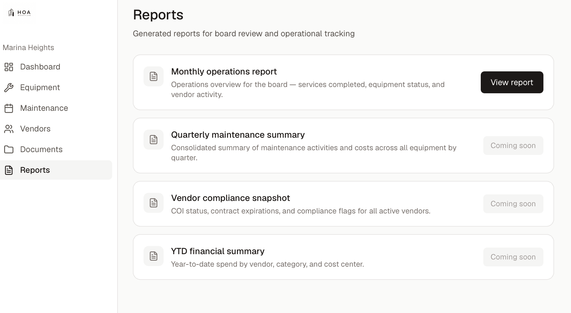 Reports